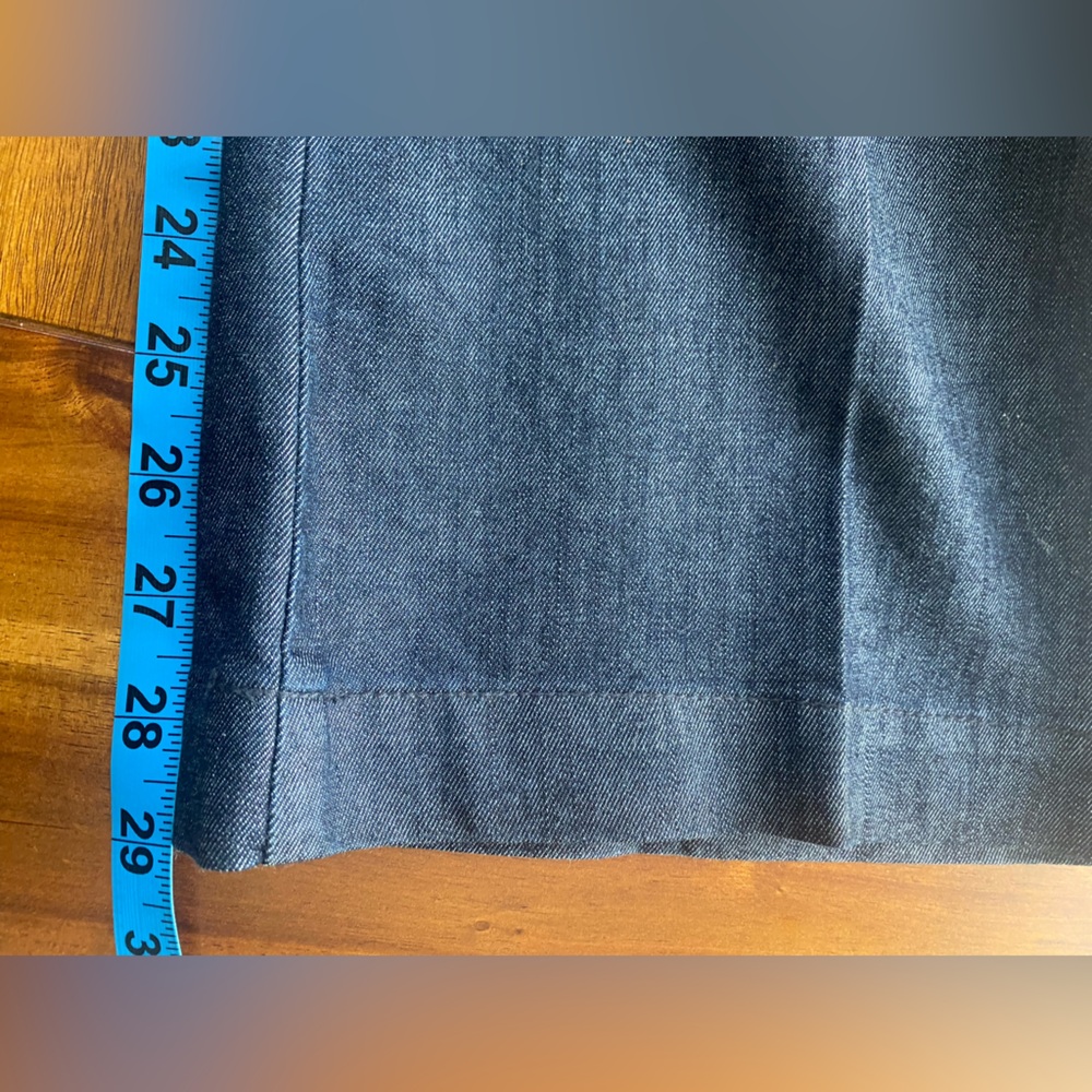 Women's Gap The Trouser Wide Leg Jeans Size 6 Petite - Picture 7 of 9